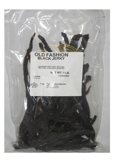 1 Lb Old Fashion Black Jerky
